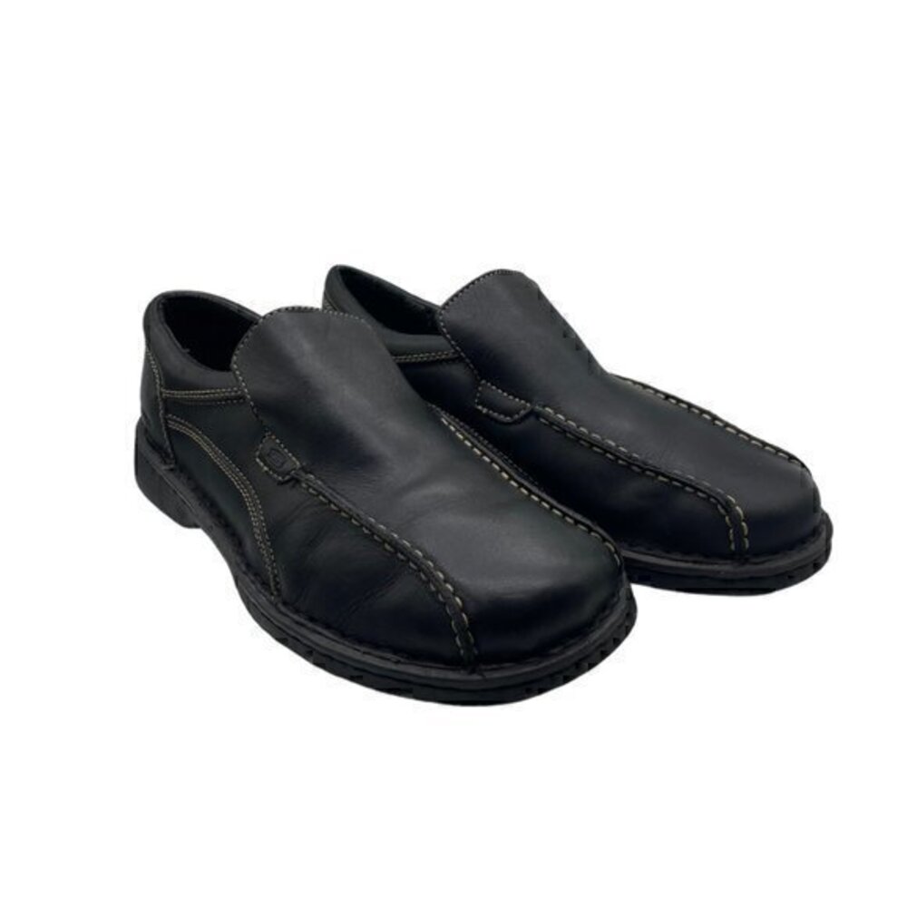 Skechers Mens 4377 Loafers Slip On Rubber Size Black Size 11